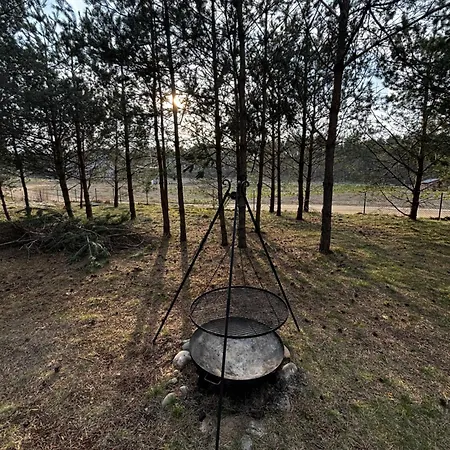 Bor I Woda - Klimatyczny, Drewniany Dom W Sercu Jezior I Lasow