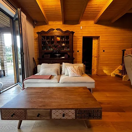 Bor I Woda - Klimatyczny, Drewniany Dom W Sercu Jezior I Lasow