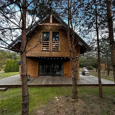 Bor I Woda - Klimatyczny, Drewniany Dom W Sercu Jezior I Lasow Holiday home Niesiolowice