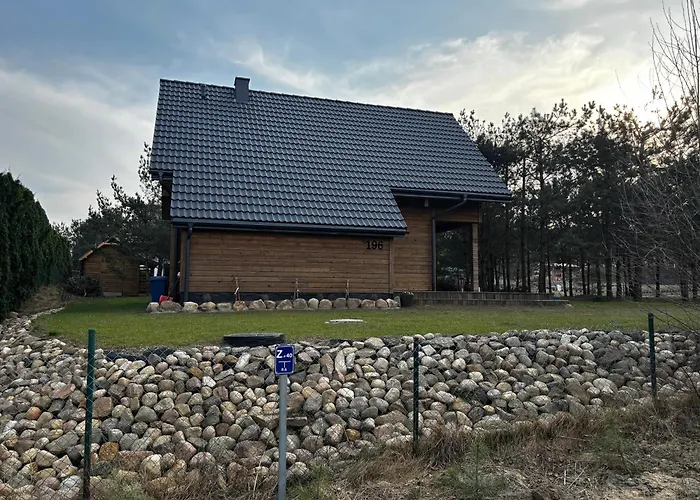 Bor I Woda - Klimatyczny, Drewniany Dom W Sercu Jezior I Lasow Niesiolowice